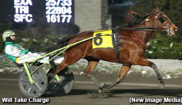 Three Straight For Will Take Charge