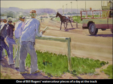 Rogers Takes His Talents To The Easel 