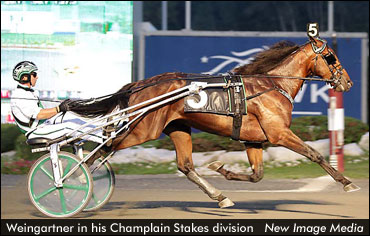 Takter Doubles In Champlain Stakes