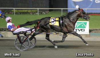 Pace Elims To Well Said & Hypnotic Blue Chip