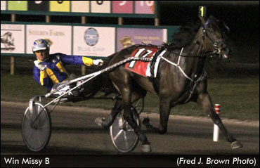 Win Missy B Tops NYSS Filly Trotters