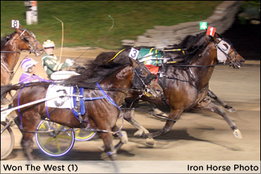 Won The West In Molson Pace Thriller