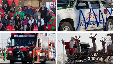 Woodbine Spreads Holiday Cheer
