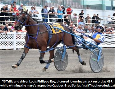 Record Time For YS Tallia At H3R
