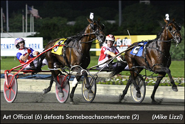 Pierce On 2008 Meadowlands Pace