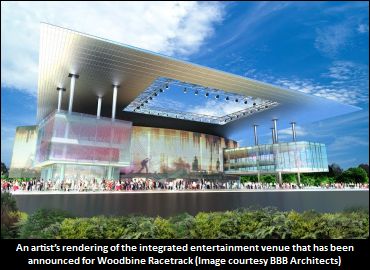 Woodbine Unveils Expansion Plans