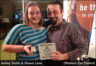 Wedding Proposal At Western Fair