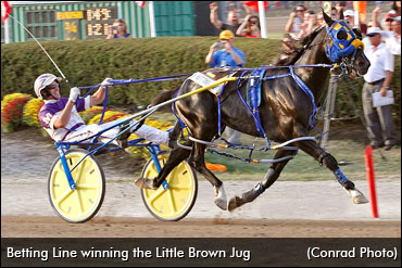 Little Brown Jug Results Stand