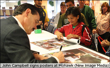 Campbell Helps His Hometown