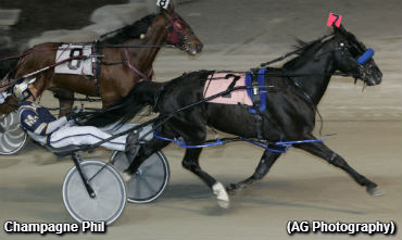 Champagne Phil Sweeps The Field