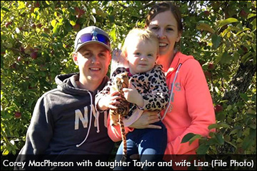 Fundraiser For Corey MacPherson