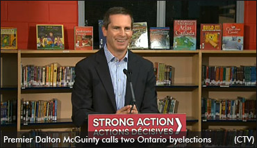 Ontario Byelections In K-W, Vaughan Set For September 6