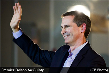 McGuinty Resigns As Liberal Leader