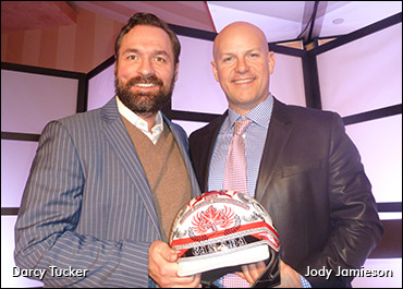 Tucker Presents Jamieson's Helmet