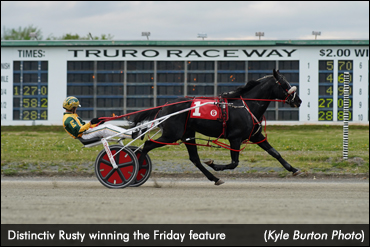 Distinctiv Rusty Shines As Truro Meet Begins