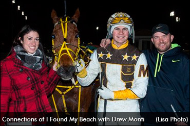 Monti Nabs First Meadowlands Win