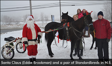 Santa Trades Sleigh For Sulky
