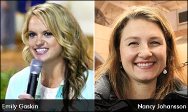 Gaskin, Johansson Honoured