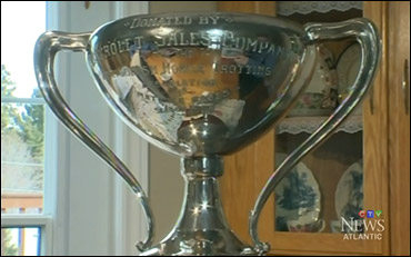 Olympic Medal Hidden In Trophy
