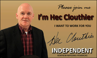 Clouthier Announces Member Of Parliament Candidacy