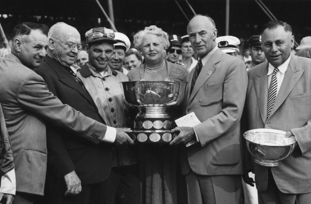 1953 Hambletonian winner's circle