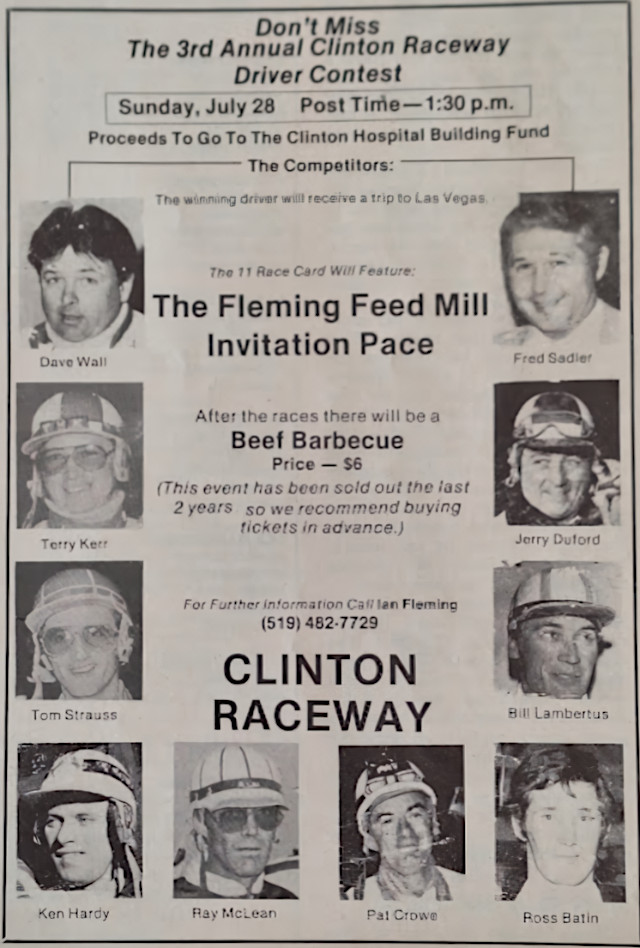 3rd Annual Clinton Driver Contest