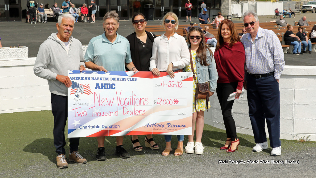 AHDC cheque presentation to New Vocations