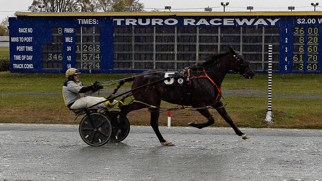 Bettor On Than Off winning at Truro Raceway