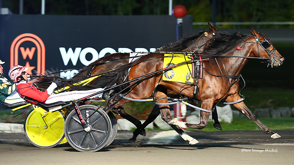 Charleston winning at Woodbine Mohawk Park