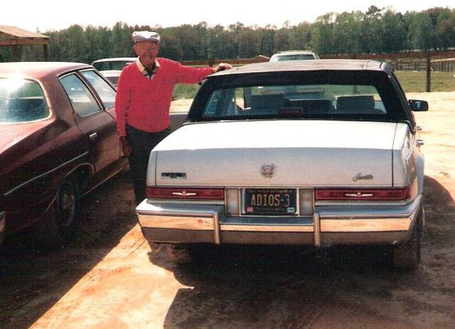 Delvin Miller and his Cadillac