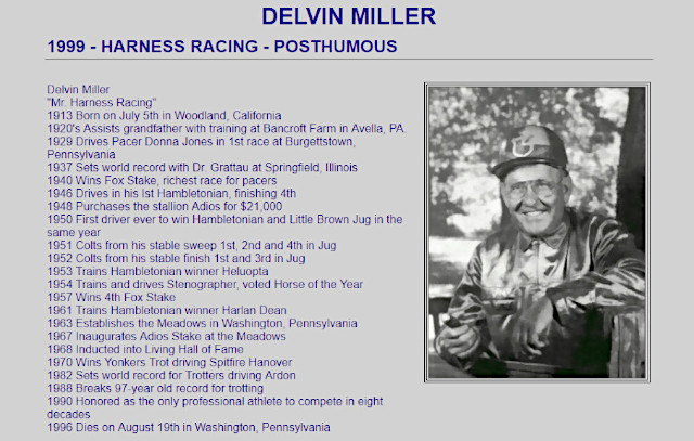 Delvin Miller, from the PA Sports Hall of Fame