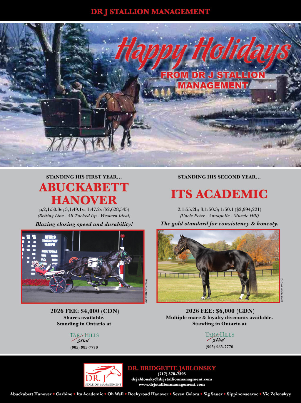 Dr. J Stallion Management