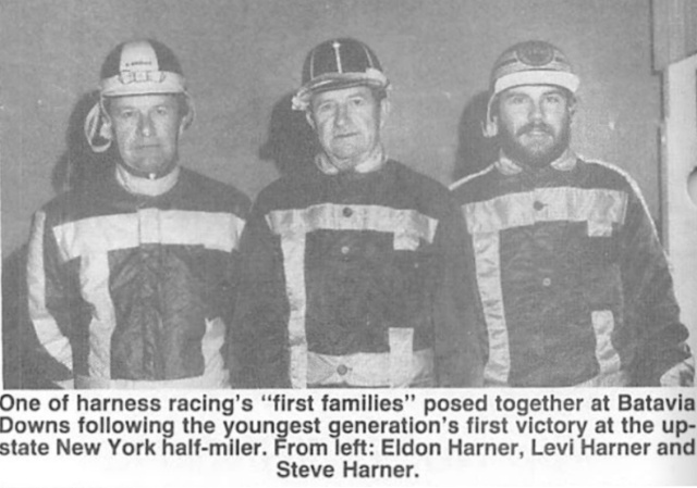 Eldon, Levi and Steve Harner