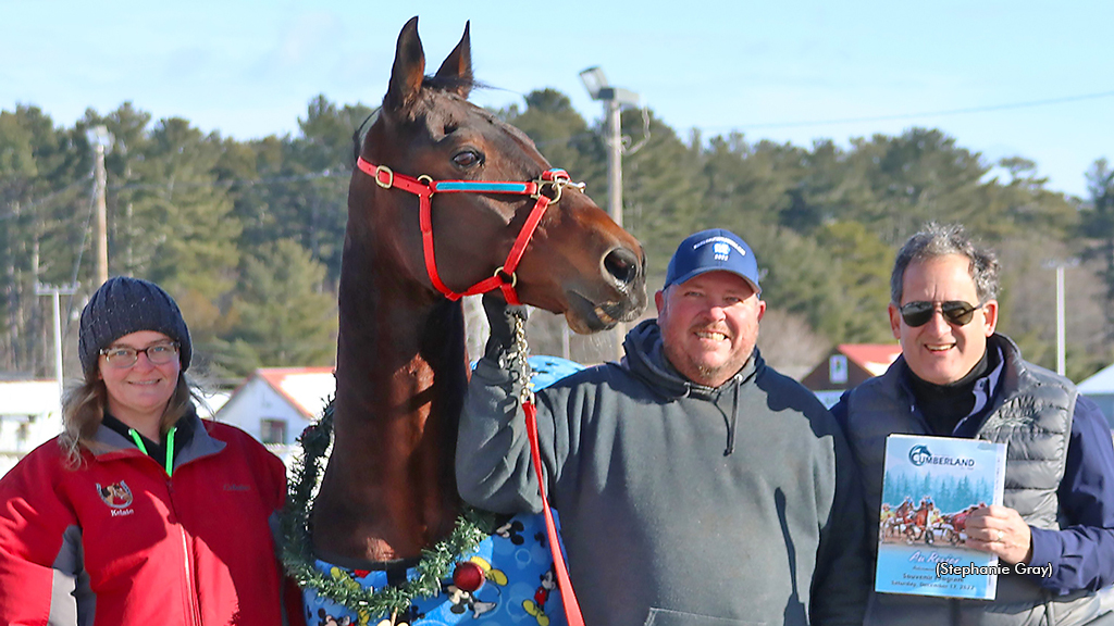 Forward Bliss with his connections at First Tracks Cumberland