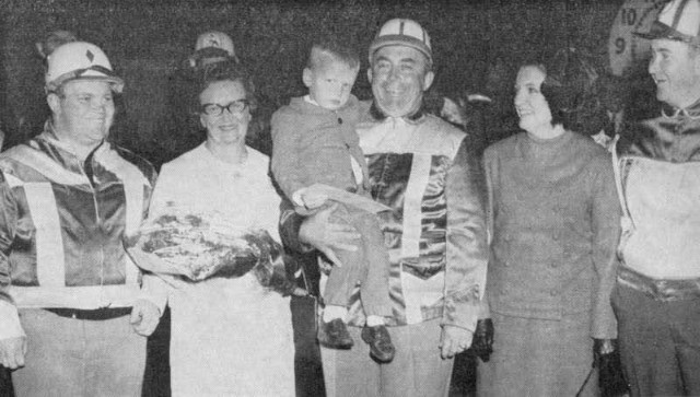 Frank Daniels and family