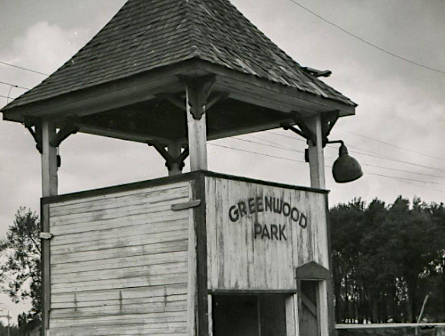 Greenwood Park judges' stand