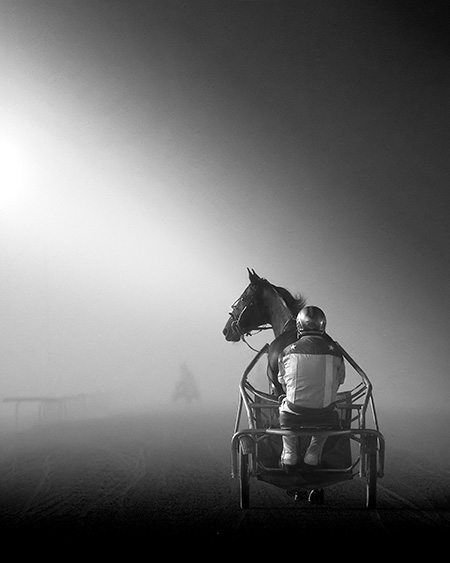 "Training Mile in the Fog" by Clive Cohen