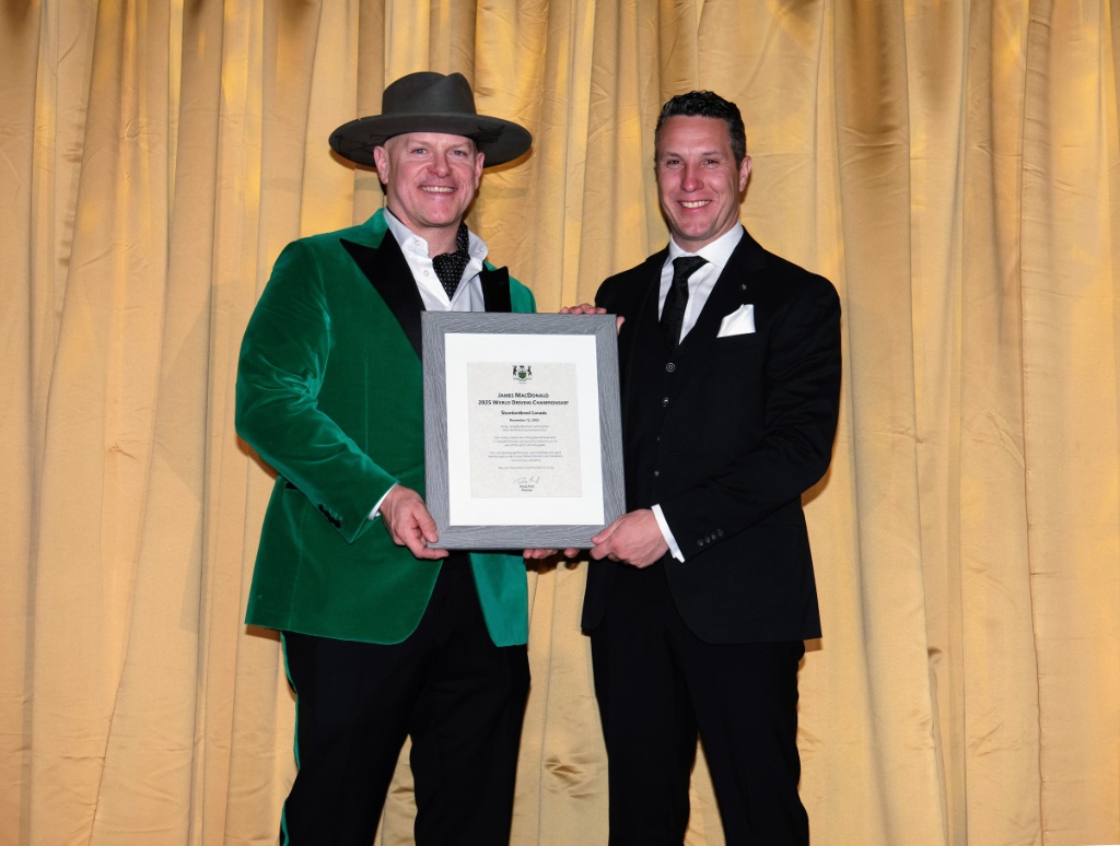 James MacDonald - 2025 World Driving Champion