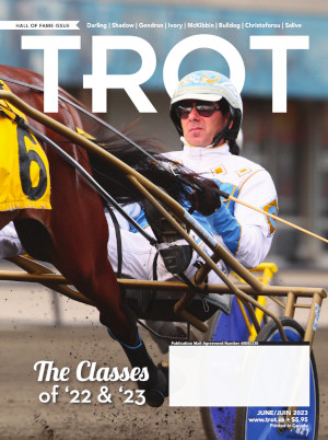 Trot Magazine cover from June 2023, the Hall of Fame issue