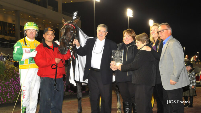 Ken Jacobs with Walner at The Meadowlands