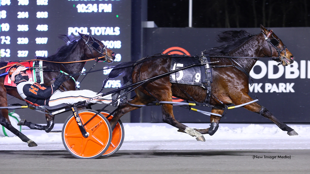 Kyle Husted earned his 1,000th career driving win with Fox Valley Tessa