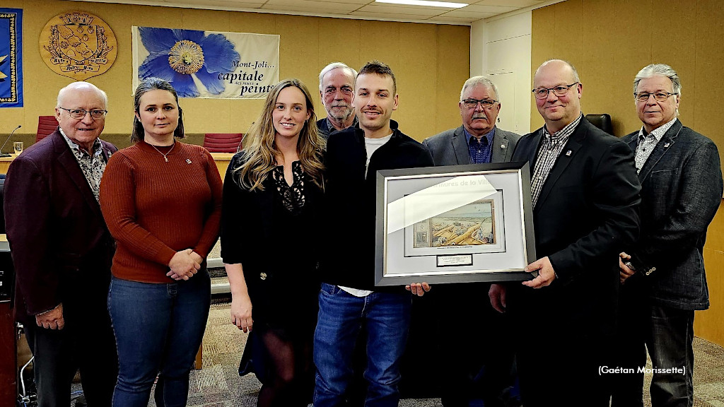 Louis-Philippe Roy recognized by the city of Mont-Joli