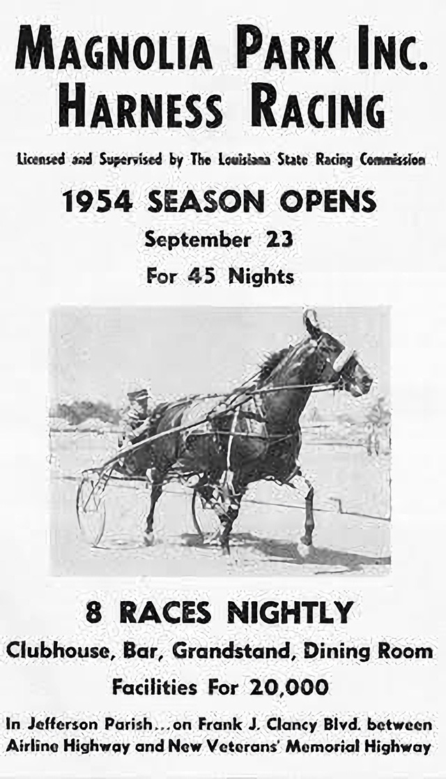 An advertisement for Magnolia Park