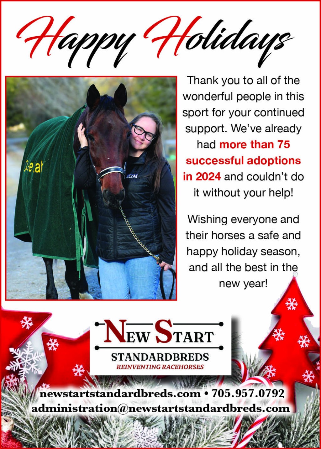 New Start Standardbreds