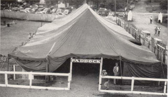 Northville paddock tent