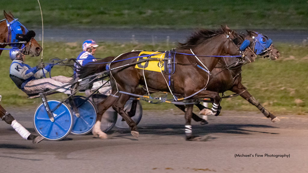 Phone Nine One One winning at Fraser Downs