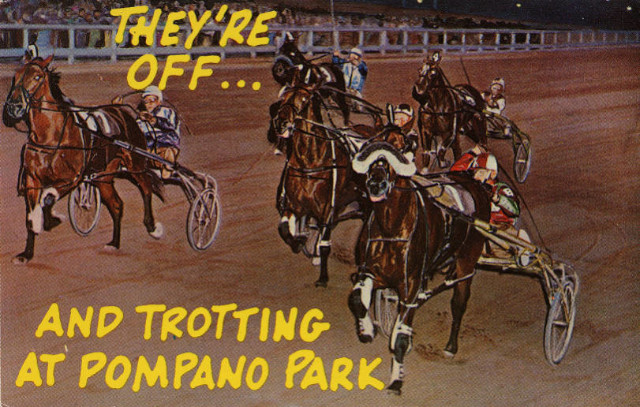 Pompano Park postcard