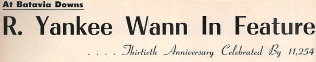 R Yankee Wann in Batavia feature