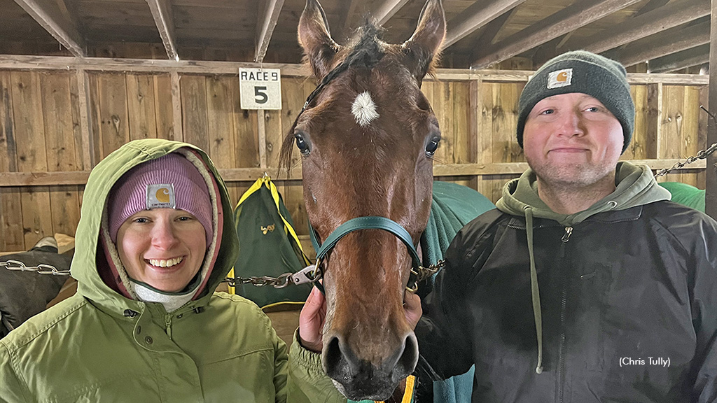 Taylor Turcotte and Dakota Niles with Ranaldi