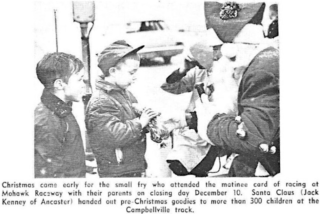 Santa at Mohawk Raceway